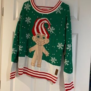 Tipsy Elves Christmas Ugly Sweater Troll